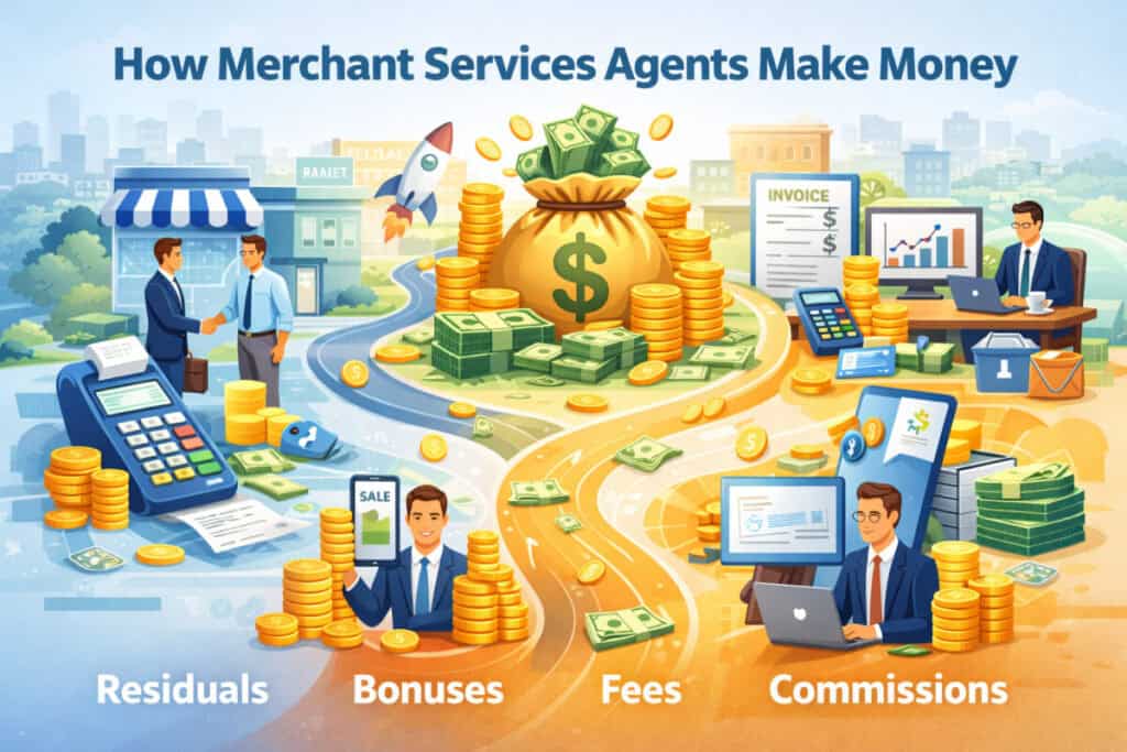 How Merchant Services Agents Make Money